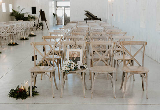 wedding ceremony, seating, remembrance, florals
