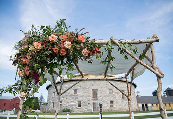 wedding, venue, landscape, ceremony, florals